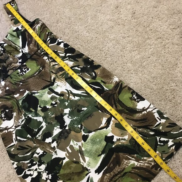 Connected Apparel Sleeveless Jungle Empress Waist Midi Dress - Picture 16 of 16